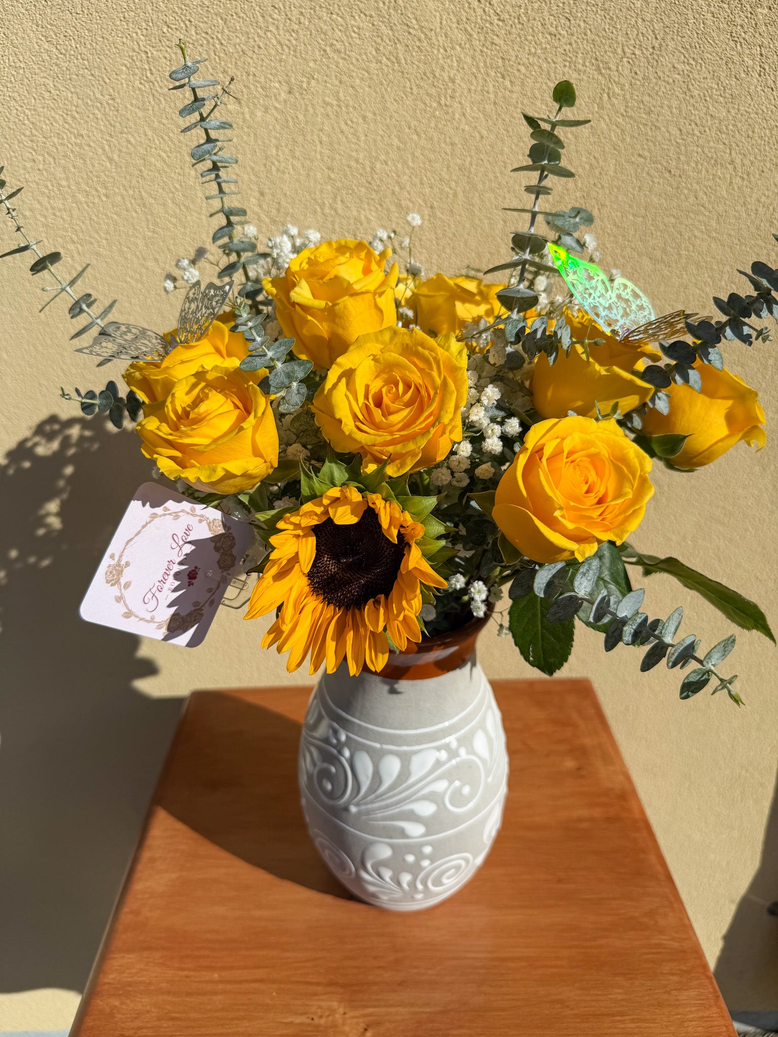 Golden Charm Arrangement