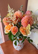 Golden Hour Dahlia Arrangement